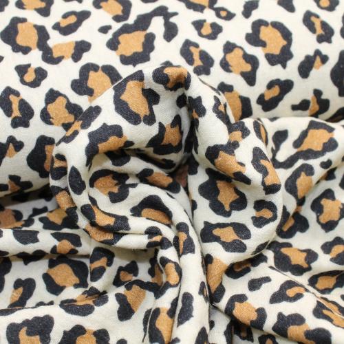 Musselin Leo - Leopardenmuster